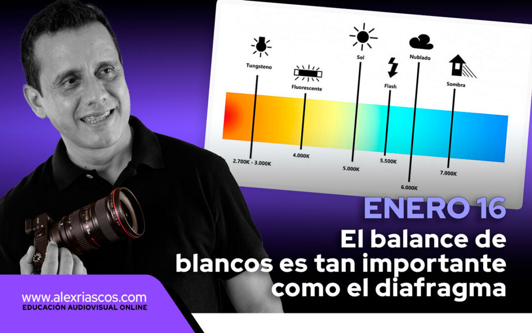 Consejo 16: El balance de blancos es tan importante como el diafragma.